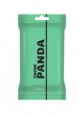 Влажные салфетки Сніжна Панда Лайм 15 шт.